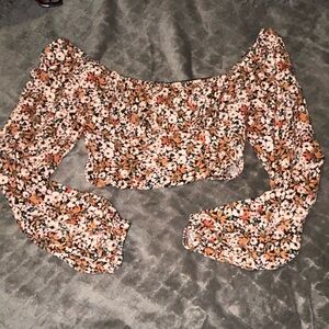 Wild Fable Floral Off-Shoulder Blouse